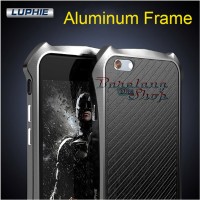 LUPHIE Metal Aluminum Frame Batman iPhone 5 SE 6 6s 7 8 X Plus Case
