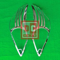DC Garnish Lampu Depan Chrome Grand Innova 2011-2014 Motif Bintik