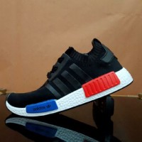SEPATU PRIA ADIDAS NMD RUNNER HITAM MADE IN VIETNAM ASLI IMPORT