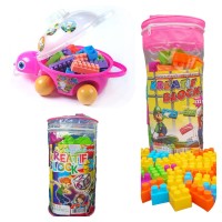 Ocean Toy Paket Creative Block Full Color Isi 3Pcs Mainan Edukasi Anak
