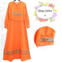 abaya zaiara gamis syari baloteli murah dressmenyusui/bajuhamil/umroh