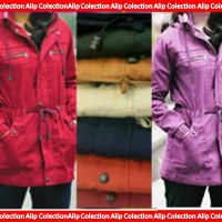 Jual JAKET PARKA KANVAS CEWEK Murah