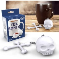 Jual Kantong Tempat Saringan Penyaring Teh Tea Daun Tengkorak Skull 241 Murah