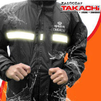 Jas Hujan Berkualitas merk TAKACHI Japan Premium Black