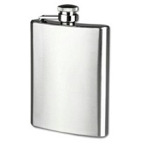 Jual Botol Minum Wine Bir Flask Hip Square Shape Stainless Steel 8oz Murah