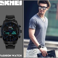 Jual jam tangan skmei casio dual time Murah