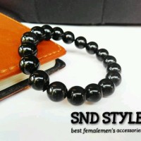 Jual Gelang Batu mata dewa|Giok Hitam Import|gelang pria Murah