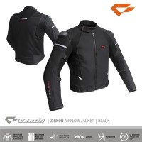Jaket Touring Contin Zirkon Hitam