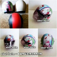 Helm bogo retro standart anak karakter + kaca biasa