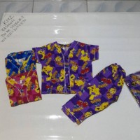 Jual baju tidur batik/stelan baju tidur pokemon/ piyama no.3 Murah