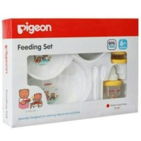 Jual Pigeon Feeding Set Peralatan Makan Bayi BPA Free Murah