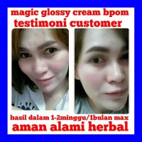 Jual BPOM Magic Glossy Night Cream - Krim Malam Pemutih Kulit Wajah Murah