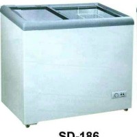 SLIDING FLAT GLASS FREEZER SD-186 GEA/FREEZEE ICE CREAM/FROZEN FOOD