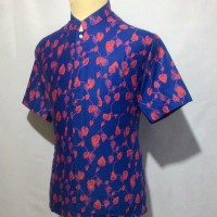 Jual Kemeja Baju Hem Batik Pria Cowok Batik Koko Muslim Takwa Shanghai BKT6 Murah