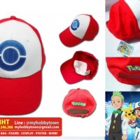Jual Topi Ash Pokemon (Best Wishes Version) Murah
