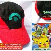 Jual Topi Ash Pokemon (Advanced Generation Version) Murah
