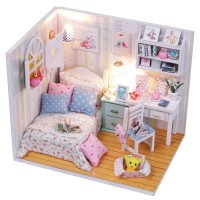 Jual Pajangan Rumah Rumahan DIY Ruang Shabby Chic Lampu LED & Akrilik AR. Murah