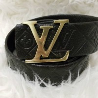 Ikat Pinggang Premium Belt Louis Vuiton Logo Gold And Silver