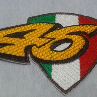 Jual Bordir Emblem/ Rossi Murah