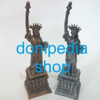 Jual Miniatur Patung Liberty Statue ~ Pajangan Unik Amerika America US USA Murah