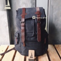 Jual Vintage Titan / Tas Ransel Kanvas / Backpack Murah