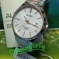 JAM TANGAN PRIA ALBA AS9B38X1 SAPPHIRE CRYSTAL ORIGINAL
