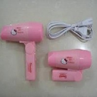 Jual Hair Dryer Hello Kitty Pengering Rambut Mini Murah