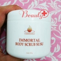 Jual IMMORTAL BODY SCUB SUSU ORIGINAL Scrub Exfoliant with Hydrolyzed Milk Murah