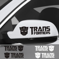 Jual Decal Sticker Spion Mobil Transformers Autobot Sepasang Stiker Cutting Murah