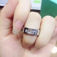Cincin gucci embos/Cincin titanium/Cincin branded