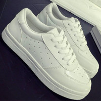 Jual Sepatu Wanita Kets Putih Casual SDS135 Murah