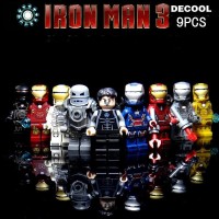 Jual Lego Decool Minifigure Ironman Mini Figure Iron Man Bootleg 0160-0168 Murah