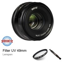 Jual Lensa Meike Mk-50mm F/2.0 Manual Focus For Fujifilm X-Mount X-A1/A2 Murah