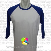 Kaos Polos Raglan 3/4 Kaos Polos Surabaya