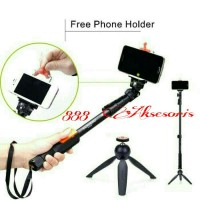 Jual Paket Selfie Yunteng Tongsis Bluetooth YT-1288 + Mini Tripod YT-288 Murah
