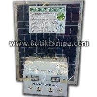 Paket Pembangkit Listrik Tenaga Surya/Matahari 300W
