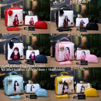 TAS BATAM BRANDED FURLA AYU TINGTING LUKIS F-1003