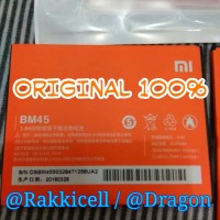 Jual ORI 100% Baterai Batre Battre Battery Xiaomi Redmi Note2 Note 2 BM45 Murah