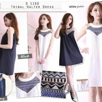 Jual Tribal halter dress #D1160 Murah