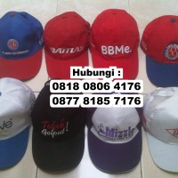 Terima Produksi segala jenis Topi serta souvenir untuk kebutuhan Promo
