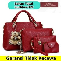 Jual TAS KOREA IMPORT 4 IN 1 Murah