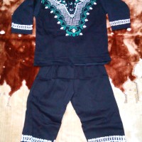setelan baju koko/baju muslim anak fjm untuk 1 - 2 tahun