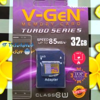 Jual Micro SD VGen ORI Turbo 32 Gb Class 10 Non Adaptor Microsd 32Gb Murah