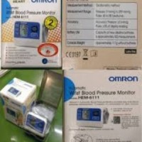 Jual Tensimeter Digital Praktis Pergelangan Tangan Omron HEM-6111 Murah