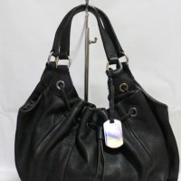 Tas furla black hobo authentic original seken branded