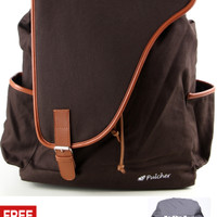 Jual TAS PULCHER CORVUS BROWN | PULCHER BAG | 100% ORIGINAL | TAS MURAH Murah