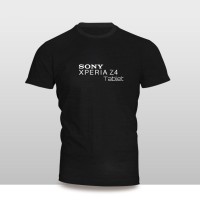 Kaos Baju Pakaian GADGET HANDPHONE Sony Xperia Z4 Tablet Font murah