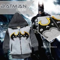 Jual JAKET ANAK KARAKTER BATMAN HOODIE SIZE 2-7 (JAKET ANAK LAKI-LAKI) Murah