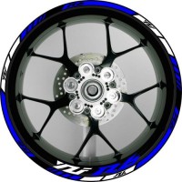 Stiker Velg Motor Yamaha YZF R6 Ukuran Rim/Velg 17"