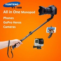 TOL!!! 100 % ORIGINAL TONGSIS MONOPOD YUNTENG FOR GO PRO IPHONE OPPO